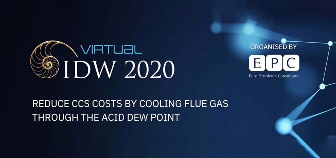 Reducing Carbon Capture and Storage (CCS) costs by cooling flue gas through the acid dew point presentation at IDW 2020